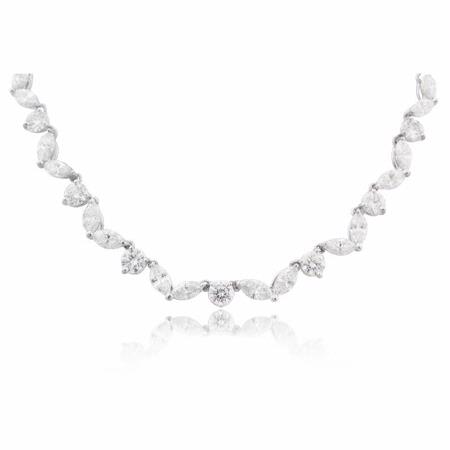 13.60ct Diamond Platinum Necklace
