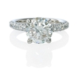 .61ct Diamond Platinum Engagement Ring Setting