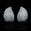 Leo Pizzo Diamond 18k White Gold Earrings