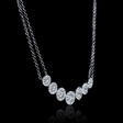 2.14ct Diamond 18k White Gold Necklace