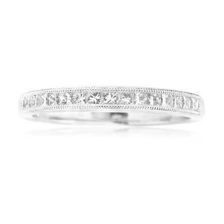 Diamond Antique Style Platinum Ring