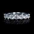 1.35ct Diamond Platinum Wedding Band Ring