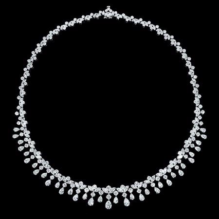 Diamond 18k White Gold Necklace