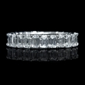 Christopher Designs Diamond Platinum Eternity Wedding Band Ring