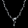 4.40ct Diamond 18k White Gold Necklace