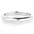 Men's Platinum Comfort Fit Wedding Band Ring