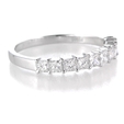 .63ct Diamond Platinum Wedding Band Ring