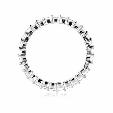 2.01ct Diamond Round Brillaint Cut Shared Prong Platinum Eternity Wedding Band Ring