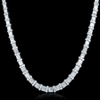 17.74ct Diamond 18k White Gold Necklace