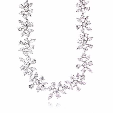 Diamond and Platinum Necklace