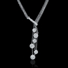 Diamond 18k White Gold Drop Necklace