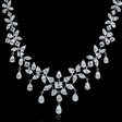 30.02ct Diamond Platinum Necklace