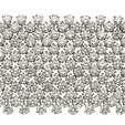 46.90ct Diamond 18k White Gold Bracelet