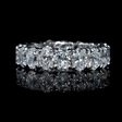 4.64ct Diamond Platinum Eternity Wedding Band Ring