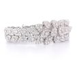 17.20ct Diamond 18k White Gold Bracelet