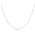 .71ct Diamond Chain 18k White Gold Necklace