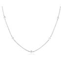 Diamond Chain 18k White Gold Necklace
