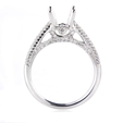 .46ct Diamond Platinum Engagement Ring Setting