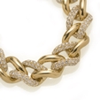 13.59ct Diamond 18k Yellow Gold Bracelet