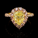 Diamond 18k Rose Gold Ring