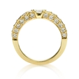 1.53ct Diamond 18k Yellow Gold Ring