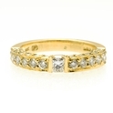 Diamond 18k Yellow Gold Ring