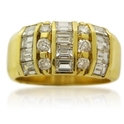 Diamond 14k Yellow Gold Ring