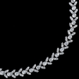 16.84ct Diamond 18k White Gold Necklace