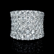 5.87ct Diamond 18k White Gold Ring