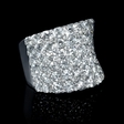 5.87ct Diamond 18k White Gold Ring