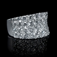 4.03ct Diamond 18k White Gold Ring