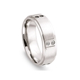 .20ct Men's Diamond 14k White Gold Eternity Wedding Band Ring