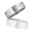 .25ct Men's Diamond 14k White Gold Wedding Band Ring