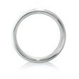 Men's Antique Style Platinum Wedding Band Ring
