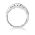 1.11ct Diamond 18k White Gold Ring