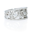 .95ct Diamond 18k White Gold Ring