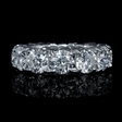 8.46ct Diamond Platinum Eternity Wedding Band Ring