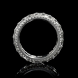 4.26ct Diamond 18k White Gold Eternity Wedding Band Ring