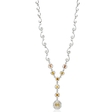 4.53ct Diamond 18k White Gold Drop Necklace