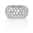 9.48ct Diamond 18k White Gold Flexible Eternity Wedding Band Ring