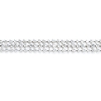 5.47ct Diamond 18k White Gold Tennis Bracelet