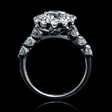 2.51ct Christopher Designs Diamond 18k White Gold Engagement Ring