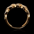 .80ct Diamond 18k Rose Gold Wedding Band Ring