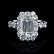 3.91ct Christopher Designs Diamond 18k White Gold Engagement Ring
