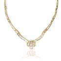 Diamond 18k Yellow Gold Necklace