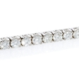 9.44ct Diamond 18k White Gold Tennis Bracelet