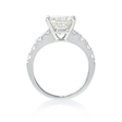 .36ct Diamond 18k White Gold Engagement Ring Setting
