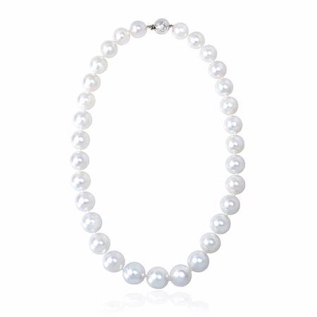 South Sea Pearl 14k White Gold Necklace
