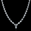 18.36ct Diamond & Platinum Necklace
