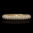 2.25ct Diamond 18k Pink Gold Eternity Ring
